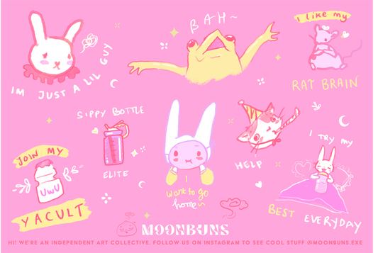 I Try My Best Sticker Sheet